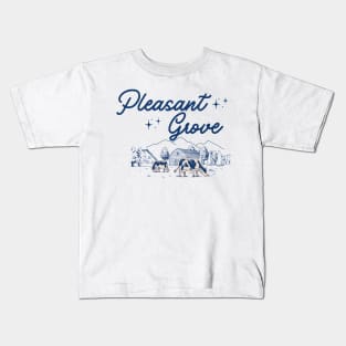 Small town Pleasant Grove Kids T-Shirt